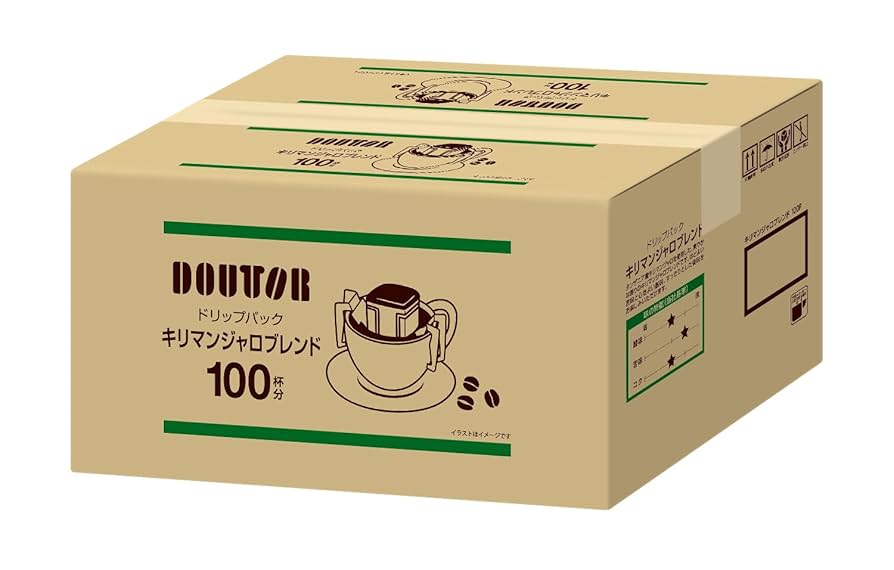 DOUTOR キリマンジャロブレンド 100杯分×3箱 Amazon.co.jp: